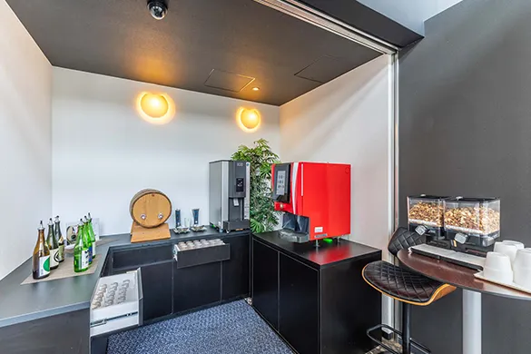 フリードリンクコーナー